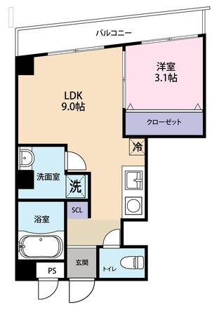 HillStageHeiwamachiの物件間取画像